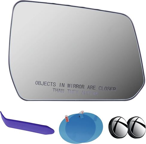 EAP Driver Side Mirror Glass متوافق مع GMC Acadia 2017-2023 ، شيفروليه ترافيرس 2018-2023 ، ساخنة ، 23505276 84498321 GM1324209 in Kuwait