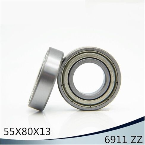 6911ZZ ABEC-1 55x80x13 Metric Thin Section Bearings 61911Z in Kuwait