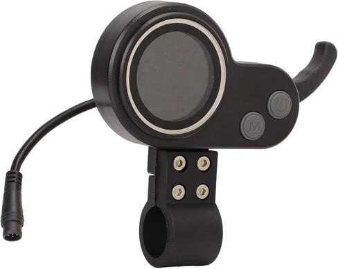 Electric Scooter LCD Display and Thumb Throttle, 5 Pin 24V-60V Thumb Throttle Controller with Speedometer LCD Display Panel for Electric Scooter Controller in Kuwait