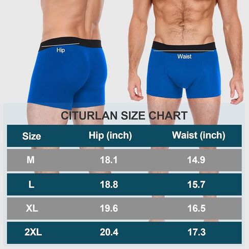 CITURALAN Incontinence Underwear for Men - 150ml Ultra Absorbency, 5-Layer Leakproof Technology, Machine Washable, Reusable Bladder Control for Men 5 Pack (5 Color, M) in Saudi Arabia