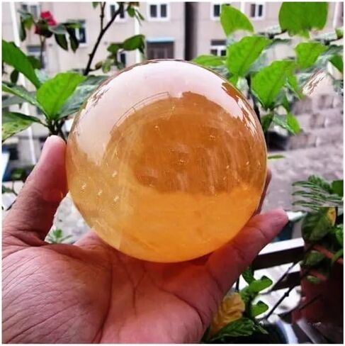 300-350 جرام 1 قطعة كرة كريستال كوارتز سيترين in Kuwait