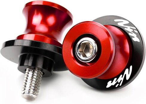 متوافق مع Ninja 500 2025 Ninja 650 Ninja 400 Ninja 1000 1100SX ZX6R ZX10R ZX4RR ZX4R ZH2 ELIMINATOR 500 CNC M8 SWORTECLE SWING SWIDS SLIDERS الخلفية (الأخضر) in Saudi Arabia