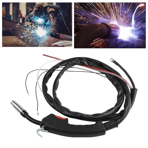14AK MB14 Gas Protective Welding Torch Assembly 2 m for MIG130 0.8~1. mm Wire 160~200 A Shielded in Saudi Arabia