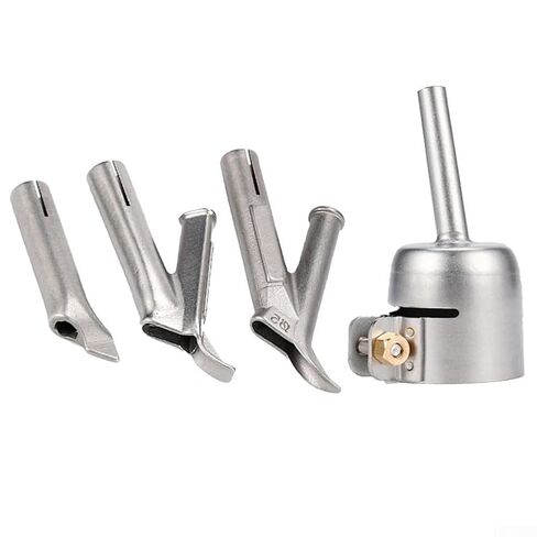 4pcs Triangle Speed Welding Nozzle Set for Y Type Hot Air Blower Head 5mm/7.5mm Tips for PVC Vinyl Plastic in Saudi Arabia