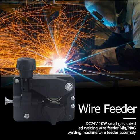 محرك تغذية الأسلاك لآلة اللحام MIG/MAG DC12V/DC24V 1.5-12 م/دقيقة سرعة التغذية للحام 0.6-1.0 مللي متر in Saudi Arabia