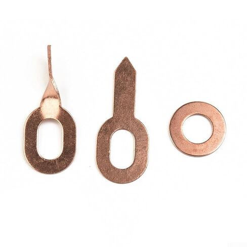 50Pcs/Pack Copper Plated Steel Star Pulling Pads Mixed Washer Pad for Spotter Welder Accessories Consumables Auto Parts in Saudi Arabia