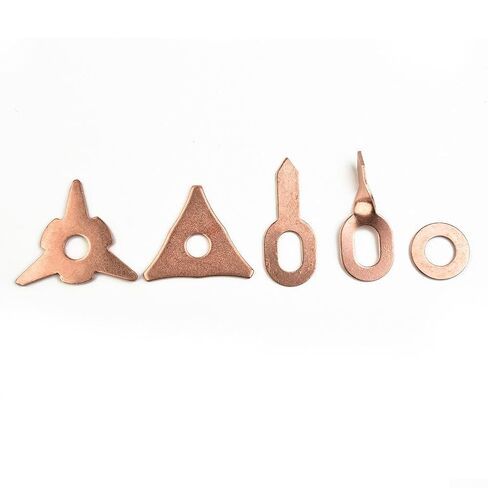 50Pcs/Pack Copper Plated Steel Star Pulling Pads Mixed Washer Pad for Spotter Welder Accessories Consumables Auto Parts in Saudi Arabia