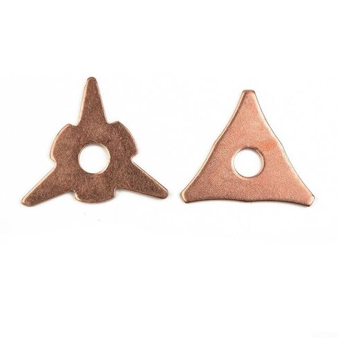 50Pcs/Pack Copper Plated Steel Star Pulling Pads Mixed Washer Pad for Spotter Welder Accessories Consumables Auto Parts in Saudi Arabia