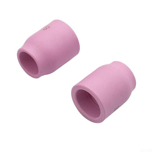 5 Pcs Ceramic Gas Lens Cup #8 1/2" for WP-9/20/25/17/18/26 TIG Welding Torch for Rilon Jasic Mitech in Saudi Arabia