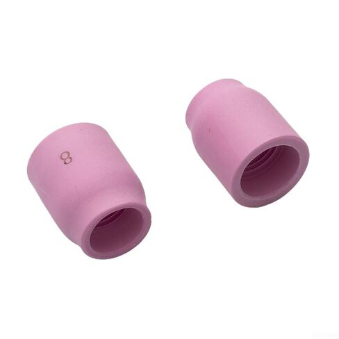 5 Pcs Ceramic Gas Lens Cup #8 1/2" for WP-9/20/25/17/18/26 TIG Welding Torch for Rilon Jasic Mitech in Saudi Arabia