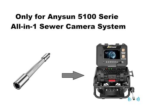 جهاز إرسال Anysun 512 هرتز Sonde 23 مم IP68 مقاوم للماء لرأس كاميرا الصرف الصحي، فقط لنظام كاميرا فحص أنابيب السباكة Anysun 5100 Serie in Kuwait