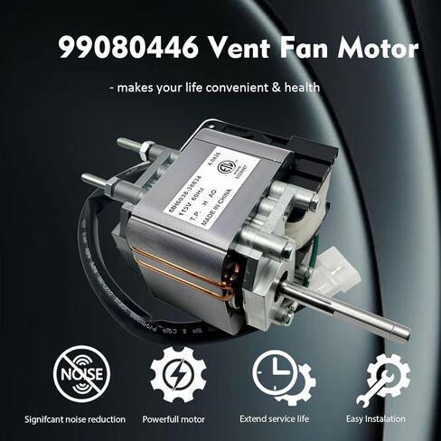 99080446 استبدال محرك مروحة التهوية لـ S50U، S80U-A، 16246A، 99-08-0446B، 99080446B، 99080448، 16161X، 16246X، 16261XAftermarket Vent Fan in Kuwait