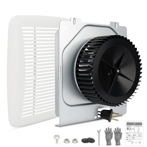 C350BN B وحدة مروحة عادم الحمام ومجموعة الشبكة، 70 CFM، 3.0 Sone، تناسب وحدة 696N(695) B، C-350C2/VC-307C2ND، C-350/370A-A،VC305C2N، VC305AN، 690-A، 696NC، 696ND-B - حمام تدفق هواء قوي ترقيات in Kuwait