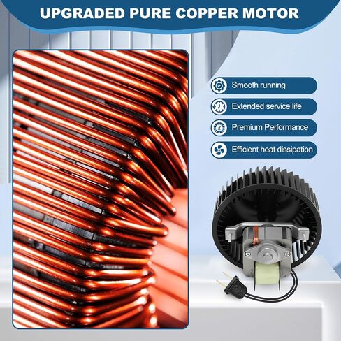 C350BN B وحدة مروحة عادم الحمام ومجموعة الشبكة، 70 CFM، 3.0 Sone، تناسب وحدة 696N(695) B، C-350C2/VC-307C2ND، C-350/370A-A،VC305C2N، VC305AN، 690-A، 696NC، 696ND-B - حمام تدفق هواء قوي ترقيات in Kuwait