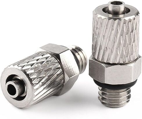 PC PL PB Pneumatic Fitting Male Thread M3 M4 M5 M6 - Air Tube 3mm 4mm 6mm OD Pipe Fitting Thread Quick Connector(PL4-M5) in Saudi Arabia