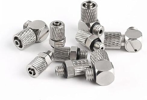 PC PL PB Pneumatic Fitting Male Thread M3 M4 M5 M6 - Air Tube 3mm 4mm 6mm OD Pipe Fitting Thread Quick Connector(PL4-M5) in Saudi Arabia