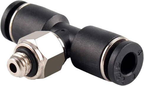 هوائي سريع اقتران M3 M5 M6 1/8 "خرطوم خيط خارجي 3 4 5 6 مللي متر خرطوم هوائي PU أنبوب PB اقتران (PB4-M3) in Saudi Arabia