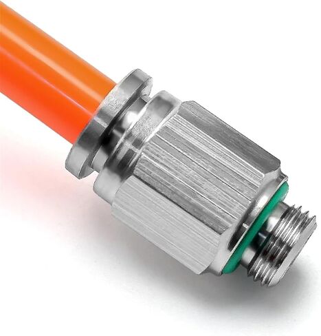 PC-G Straight-Through Pneumatic Quick Connector 304 Stainless Steel G1/8 1/4 3/8 1/2 External Thread Hose Connector 4 6 8 10mm(PC8-G01) in Saudi Arabia