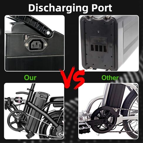 48V20Ah Lithium-Ion Battery - Universal Power Pack for for 250W 350W 500W 700W 900W 1000W Folding Electric Bikes,E-b-IKE Conversion Kit with 20A BMS,Safe Lock in Saudi Arabia