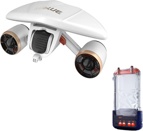 سكوتر subblue Mix Pro تحت الماء مع حافظة هاتف ذكية مقاومة للماء H1+ in Kuwait