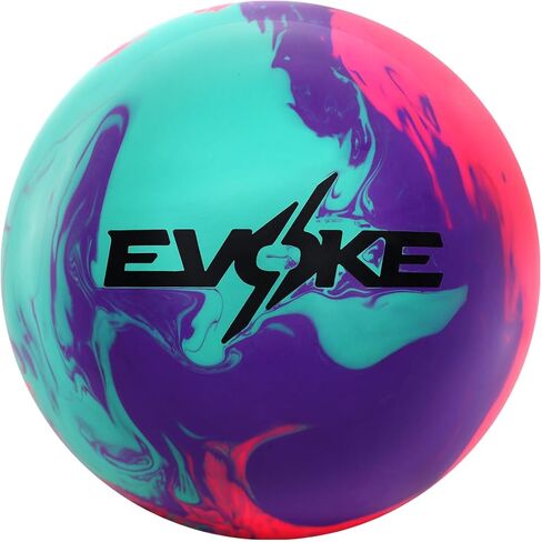 MOTIV Evoke Mayhem Bowling Ball | Medium-Heavy Oil | Teal, Purple, Pink Solid | Available in 12-16 pounds in Saudi Arabia