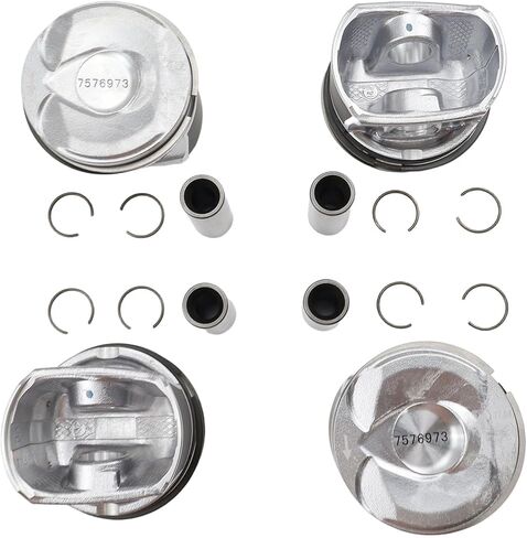 4 قطع مكبس المحرك والخواتم كيت 11257601181 N13B16 متوافق مع ميني كوبر كونتري مان بيجو 118i 120i N18 B16 1.6L سنوات 2010 2011 2012 2013 2014 2015 2016 in Kuwait