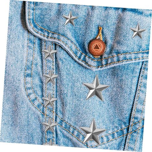 jojofuny 150pcs Star Shape Metal Rivets for DIY Crafts Clothing Shoes and Bags Punk Style Decorative Rivet Kit for Fashion Accessories in Saudi Arabia