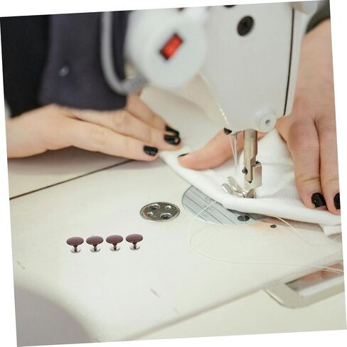 Hohopeti 10 Sets Antique Zinc Alloy Round Rivets Durable Replacement Studs for Shoes Bags Belts and Clothing Easy DIY Installation in Saudi Arabia