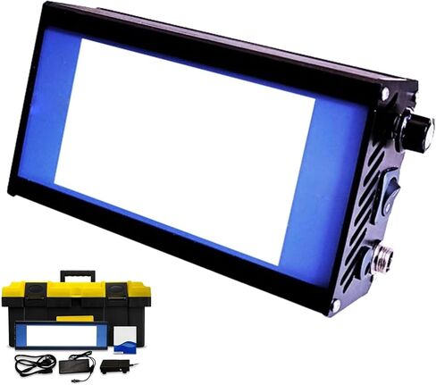 Industrial LED Film Viewer, Radiography Inspection Light with Foot Pedal and Storage Box, Aluminum Alloy Housing, for Industrial Manufacturing (L) in Saudi Arabia