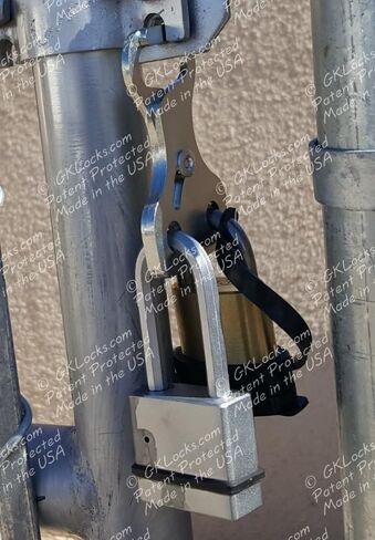 Gate Keeper GM ELEC01 نظام قفل وصول مشترك متعدد المستخدمين، سعة قفلين، مشبك منخفض للبوابات واللوحات الكهربائية، فولاذ مقاوم للطقس، أمان من الدرجة الصناعية، صنع في الولايات المتحدة الأمريكية in Kuwait