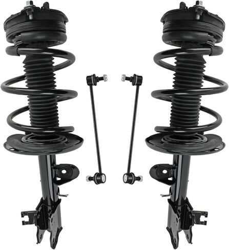 Detroit Axle - Front Struts Sway Bars for 2014-2018 Nissan Murano 2013-2020 Pathfinder 2 Struts with Coil Spring Assembly 2 Sway Bar End Links 2015 2016 2017 Replacement Suspension Kit in Saudi Arabia