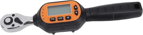 Digital Preset Torsion Wrench, LED Backlit Screen, Real Time Readings, With Dual Direction Ratchet Head, 3/8in Torsion Wrench for Efficient Torsion Measurements, Stainless Steel in Kuwait