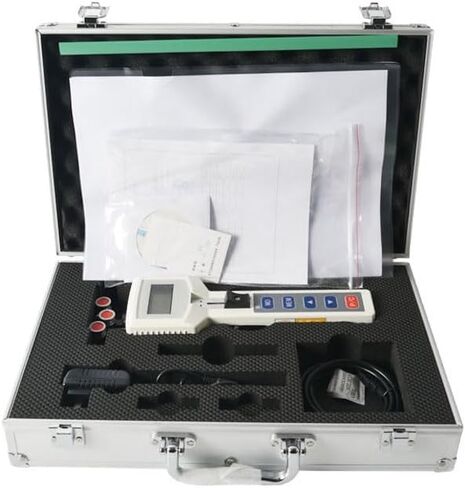 مقياس شد الخيوط المحمول باليد، مقياس شد الأسلاك والخيوط الرقمي، جهاز قياس شد الأسلاك المعدنية مع نطاق شد من 4 إلى 200.0 نيوتن، وظيفة تعديل السماكة، وظيفة اتصال USB in Kuwait