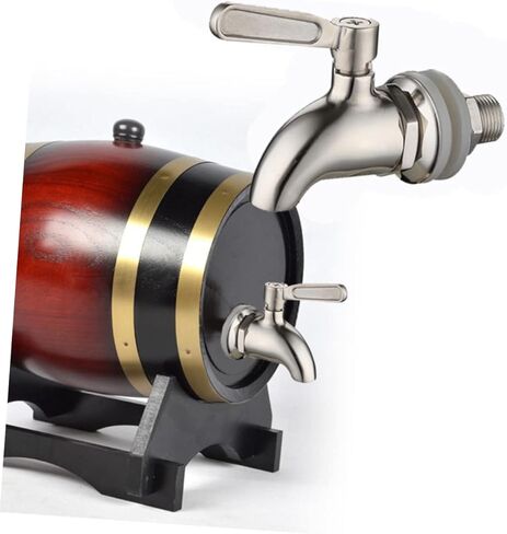 Cabilock 1Pc Stainless Steel Wine Barrel Faucet Rust Drink Dispenser for Wine Beer Juice and Boiling Water Easy to Install Valve for Home Brewing and Beverage in Saudi Arabia