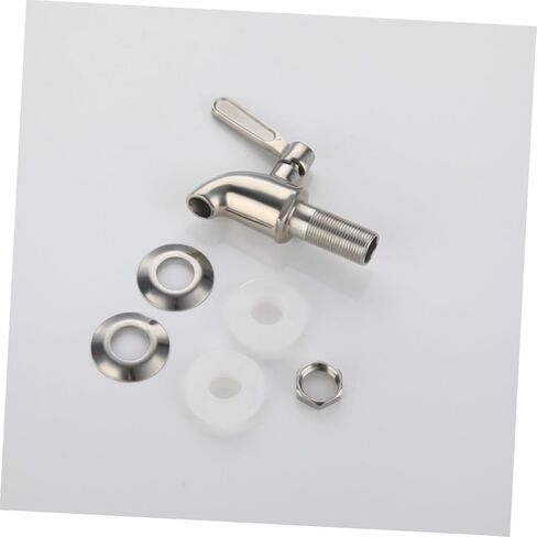 Cabilock 1Pc Stainless Steel Wine Barrel Faucet Rust Drink Dispenser for Wine Beer Juice and Boiling Water Easy to Install Valve for Home Brewing and Beverage in Saudi Arabia