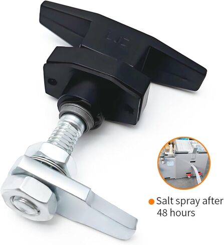 MS309-2 Rotary Tongue Zinc Alloy Lock with T-Handle Protection Equipment Door Device 1Pcs in Saudi Arabia