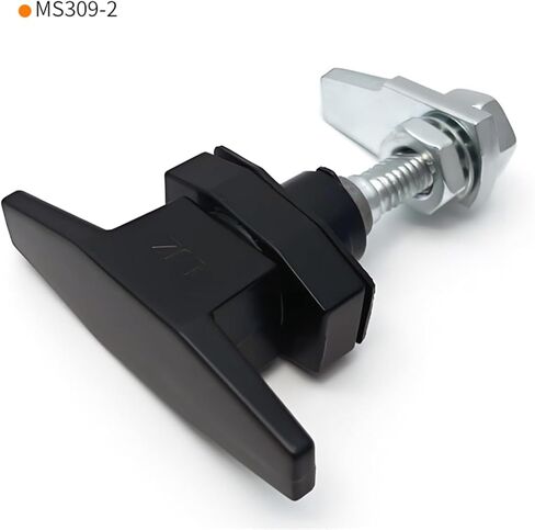 MS309-2 Rotary Tongue Zinc Alloy Lock with T-Handle Protection Equipment Door Device 1Pcs in Saudi Arabia