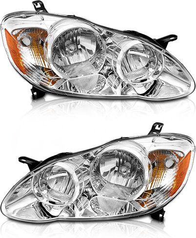 مجموعة المصابيح الأمامية لعام 2009 2010 Toyota Corolla Base/CE/LE/XLE Model in Kuwait