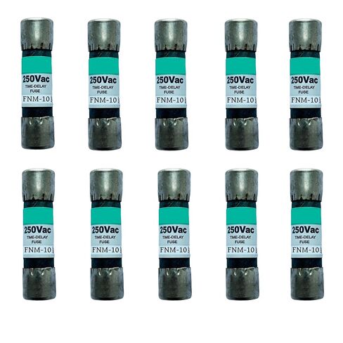 10-حزمة جديدة FNM-10 FNM-10A FNM 10A 250Vac صمامات تأخير الوقت، FNM-10A صمامات خرطوشة رفض الفئة CC الحالية in Kuwait