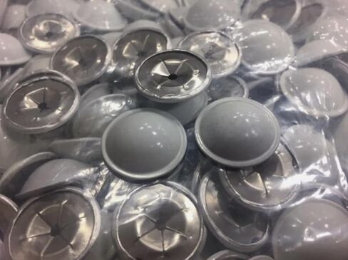 Insulation Dome Cap Washers (100, White) in Saudi Arabia