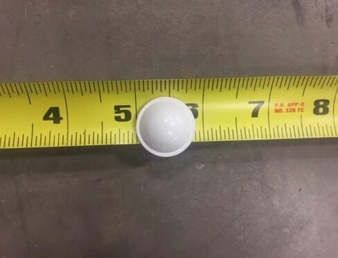 Insulation Dome Cap Washers (100, White) in Saudi Arabia