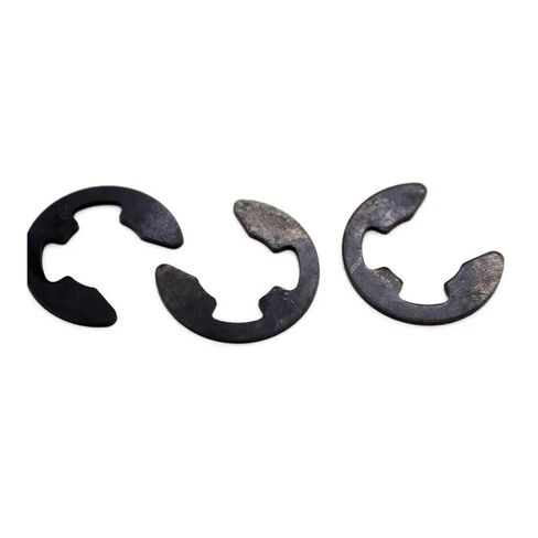 10-100 قطعة M1.2-M24 أسود 65 المنغنيز الصلب E كليب بحلقة إحكام الاحتفاظ طوقا لرمح السحابة غسالات الأجهزة (M3.5 50 قطعة) in Kuwait
