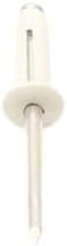 مثبت برشام أبيض ثلاثي التثبيت مقاس 3/16 بوصة × 0.920 بوصة لسياج الفينيل (عبوة من 20 قطعة) in Kuwait