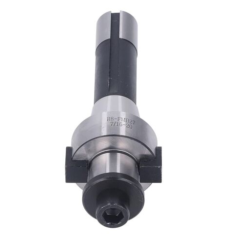 R8 Shank Shell Mill Arbor Adapter Holder, Molybdenum Steel Material, Strong Hardness, High Wear, Stable and Sturdy for Milling Machines in Kuwait