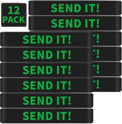 12 Pack Miaozhun Send IT Magazine Marking Bands Tactical Morale Marker Bands for Magazine Identification Holster Accessories in Saudi Arabia
