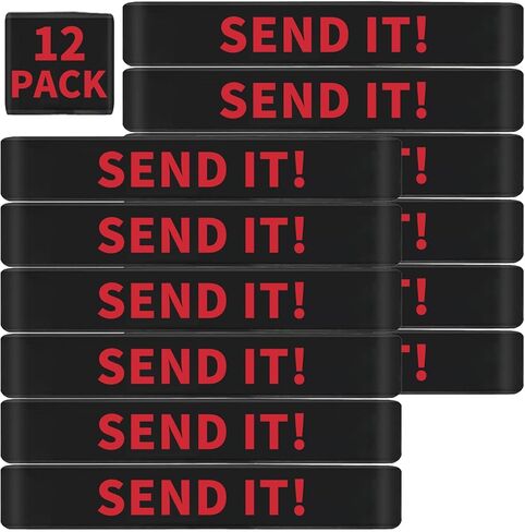 12 Pack Miaozhun Send IT Magazine Marking Bands Tactical Morale Marker Bands for Magazine Identification Holster Accessories in Saudi Arabia