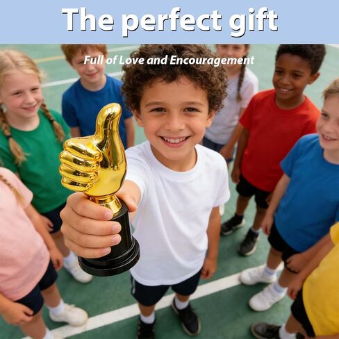 قطعتان من كأس الإبهام، كأس الإبهام الذهبي، جوائز للأطفال، جوائز وجوائز تذكارية، هدايا للفائزين في ألعاب الحفلات، هدايا صغيرة للفائزين في الألعاب، احتفل بالجائزة الأولى in Kuwait