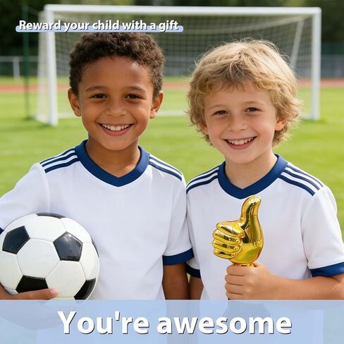 قطعتان من كأس الإبهام، كأس الإبهام الذهبي، جوائز للأطفال، جوائز وجوائز تذكارية، هدايا للفائزين في ألعاب الحفلات، هدايا صغيرة للفائزين في الألعاب، احتفل بالجائزة الأولى in Kuwait