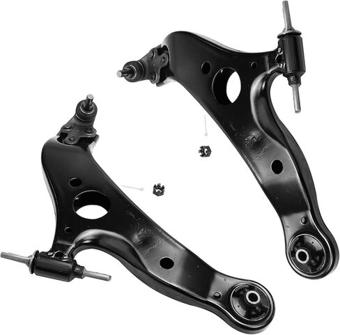 Detroit Axle-مجموعة أذرع التحكم العلوية الخلفية لعام 2002-2009 Chevy Trailblazer SSR GMC Envoy Buick Rainier 9-7x Bravada 2004-2007 Ascender ، 2 أذرع التحكم العليا 2 قضبان التأثير in Kuwait