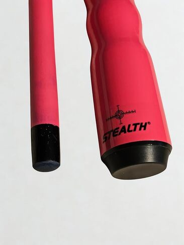 Stealth Cues 55" Pink Power Break Cue – 25 oz Heavy Short Break Stick with Bakelite Tip, Dooley Handle, 12.5 mm Phenolic Hard Tip,Pink Maple Shaft 5/16 x 18 Joint. Shorter for Powerful Breaks. in Saudi Arabia